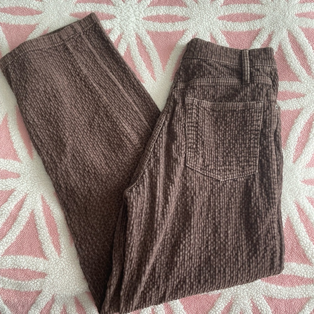 BDG High-Rise Baggy Brown Pants